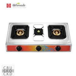 Indoor outdoor portable burner camping gas cooker butane gas stove with plastic box