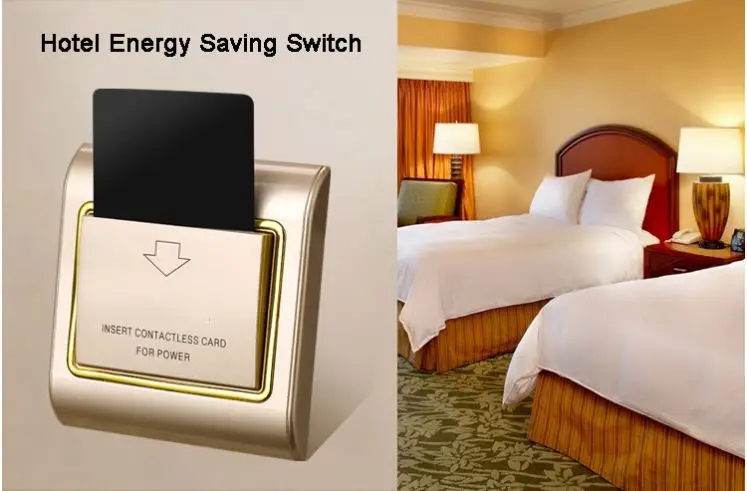 IC Temic Card Key Energy Saving Switch For Hotel