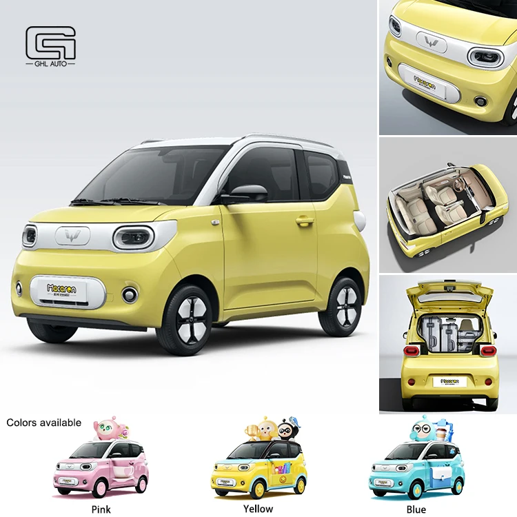 Мини-электромобиль Wuling Hongguang MINIEV 120 км 170 215 яркая литиевая батарея мини-автомобиль