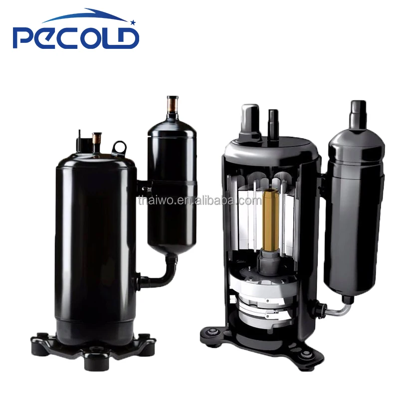 QJ306PCB 18000BTU 2HP LG R22 Rotary Refrigeration Compressor LG Rotary Compressor For Air Conditioning