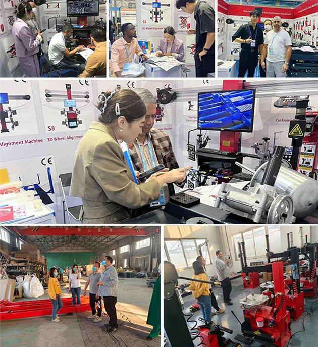 3D Wheel Alignment Tire Changer Machine Car Lift Combo Full Set for Vehicle Equipment for Tire Workshop