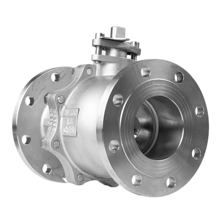 CQATMT Stainless Steel Stainless Steel Flange Ball Valves Stainless Steel Wafer Type Ball Valve Flange