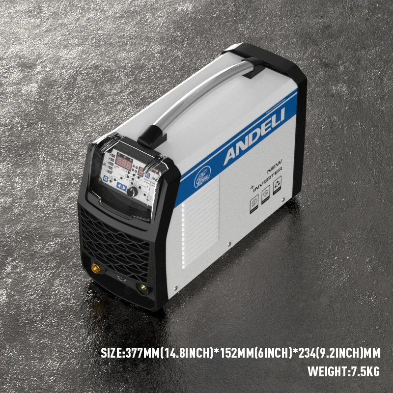 ANDELITIG-250MPL 110V/220V 6IN 1 MULTIFUNCTIONAL COLD WELDING MACHINE TIG / LIFT TIG / COLD / MMA /CLEAN/ PULSE
