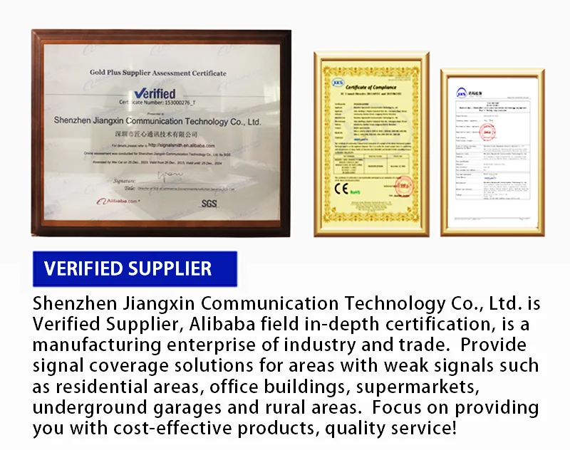 Factory Low Price 4-Band Phone Signal Booster Mobile Network Repeater  850 1900 1700 2600Mhz For North America And South America