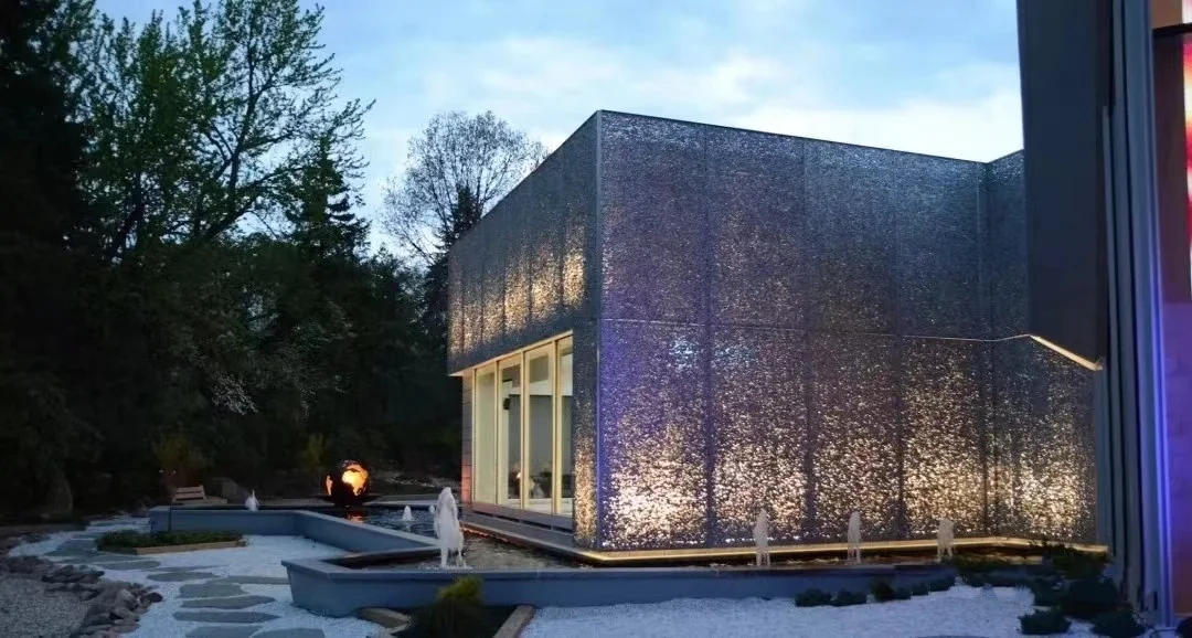 lightweight decorative translucent aluminum perforated ceiling panel