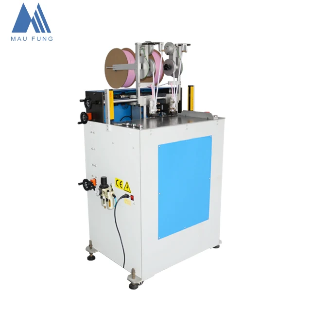 MF-HBM420 Book Block Head Band Machine, Book Spine compact head and tail pasting machine, Hard cover book block endband machine