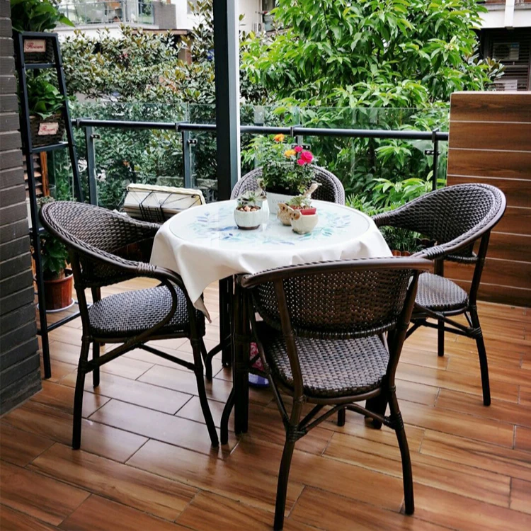 Garden Rattan Sofa Wicker Furniture Sets Outdoor Table Stable Metal Tube Construction Bamboo Traditional Comfortable,cool