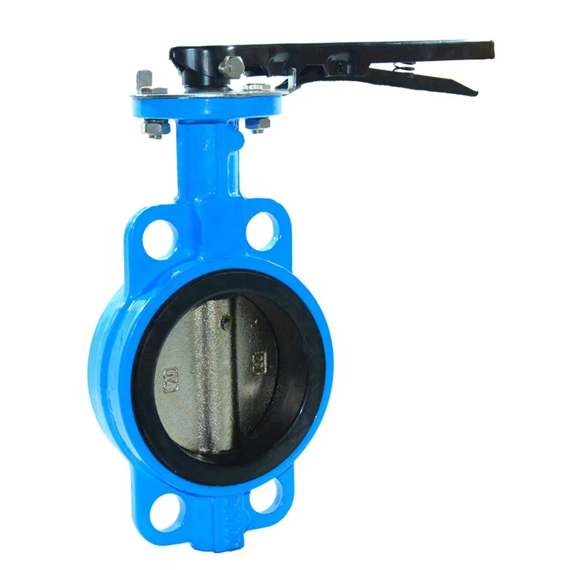 China Supplier Good Selling Valves Manufacturing wafer Type Butterfly Valve Wafer