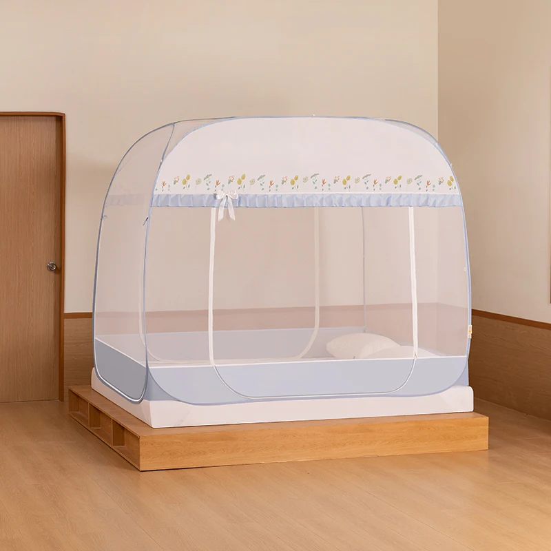 Medoga Large Princess Girls Camping Tent Balcony Popup Portable Foldable Bed Canopy Mosquito Net For Bed