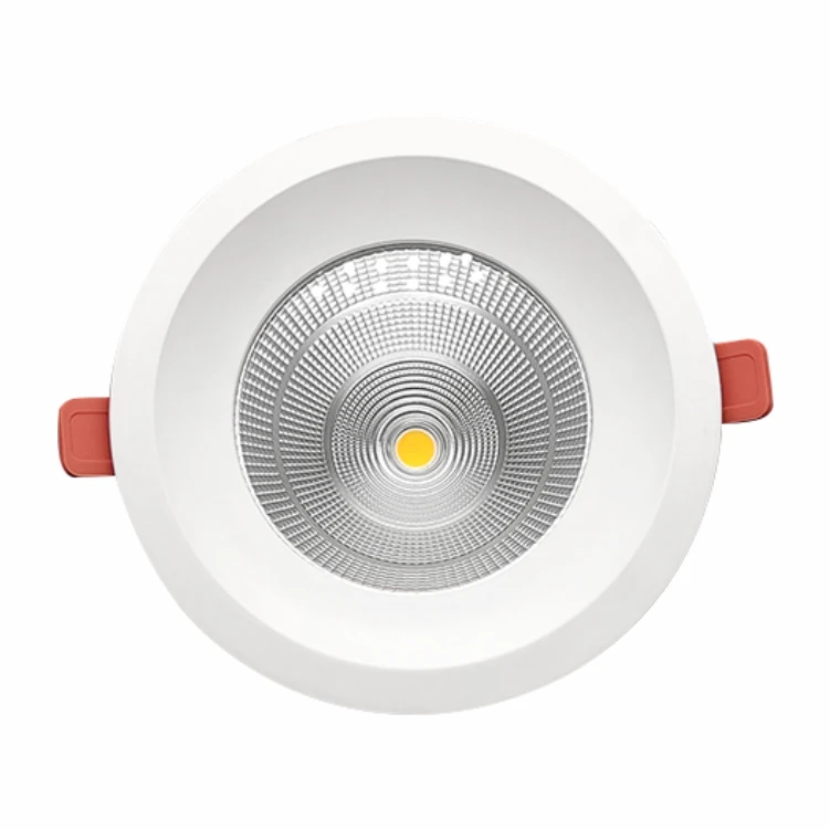 Airport Railway station Restroom embedded led spotlight ceiling 7W 12W 20W 30W 50W low power consumption cob downlight fittings