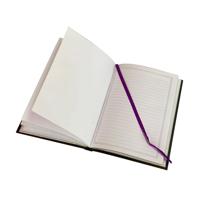 OEM hardcover Notebooks customizable gold foil gold edges printing beautiful diary notebook composition notebook