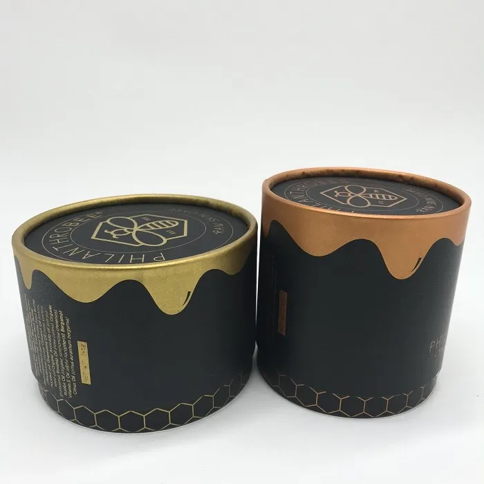 Роскошный цилиндр с логотипом на заказ, круглая подарочная коробка для шляпы, бумажная упаковка в трубку