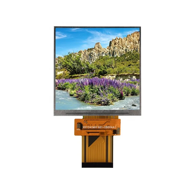 4' inch 480*480 480RGBx480 TFT CTP Fhd Outdoor 4 inch lcd module display panel lcd manufacturer