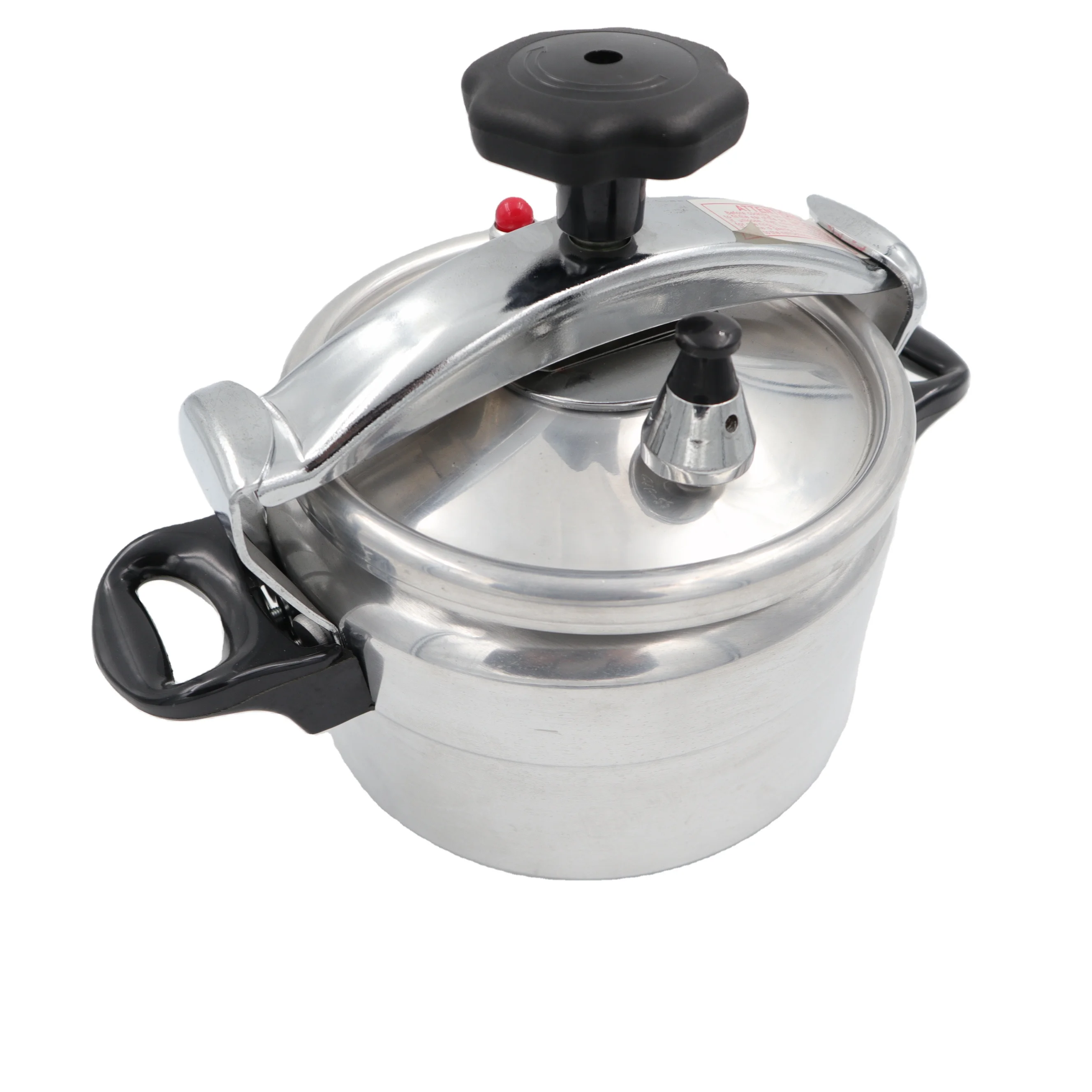 15L Aluminum Pressure Cookers Bakeliter Handle Multiple Safety Devices Gas Cooker