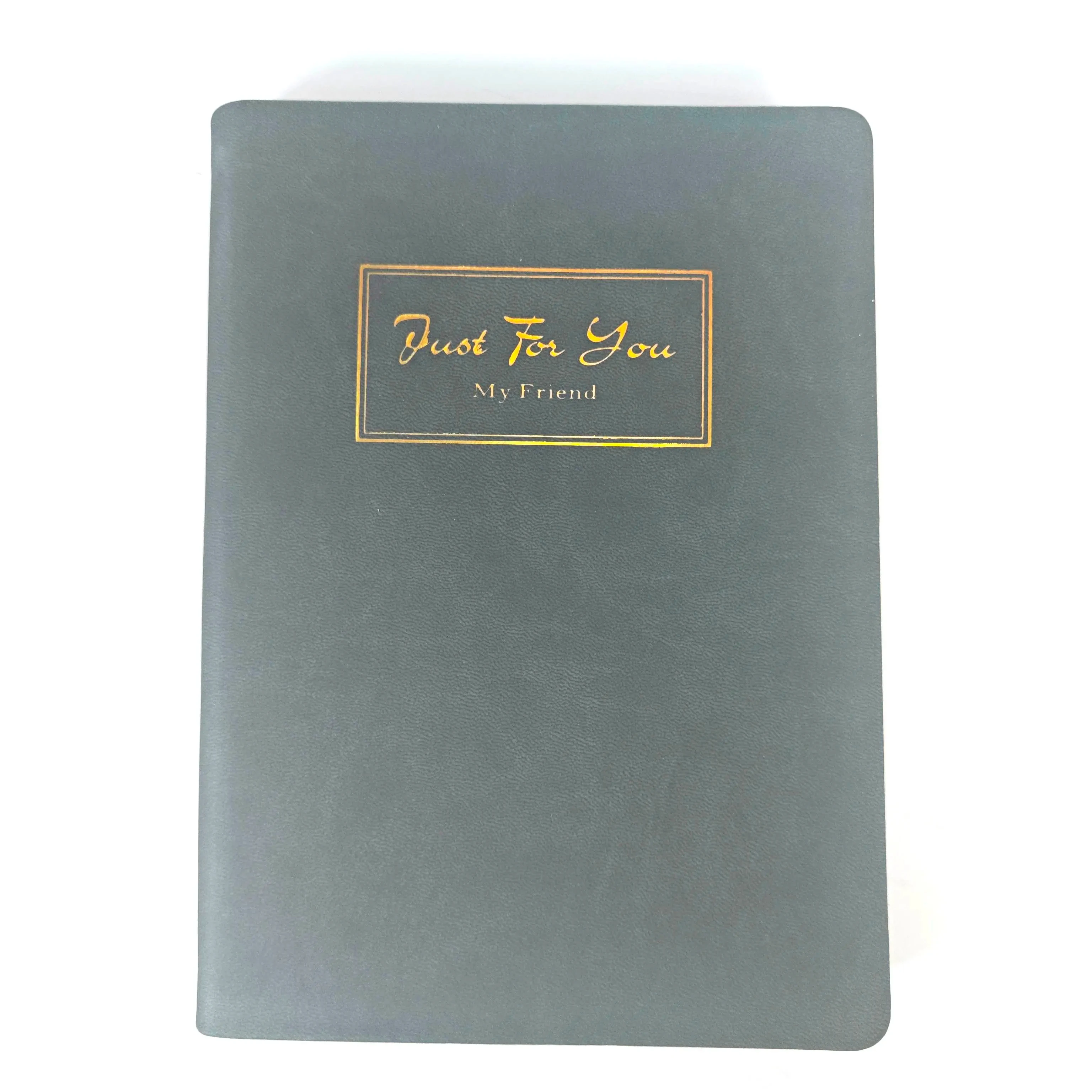 Notebook Custom Logo Fast Shipping New Design A5 Faux Cover Journals Customized Pu Leather Notebooks With Diary Embossed