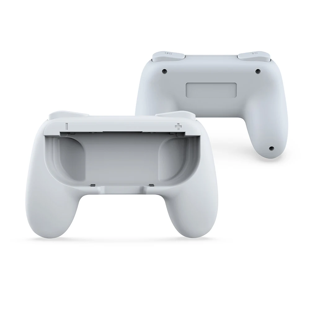 DOBE Controller Grip Switch Joy-Pad Game Accessories for N-S Joy-Pad/N-S OLED  TNS-851B White  CN;GUA ABS Color Box Package