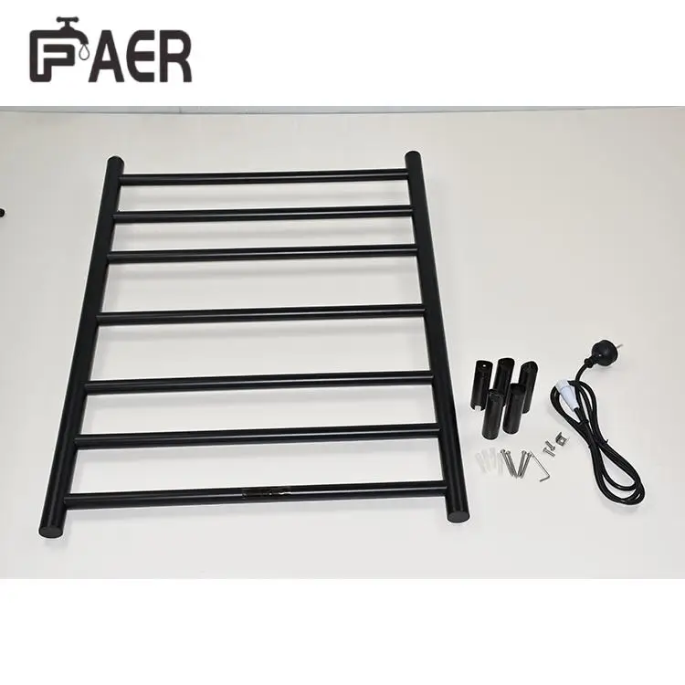 Traditional Design Fashion Wall Mounted 304 Stainless Steel  Ladder Electric Heated Towel Rail Towel Warmer