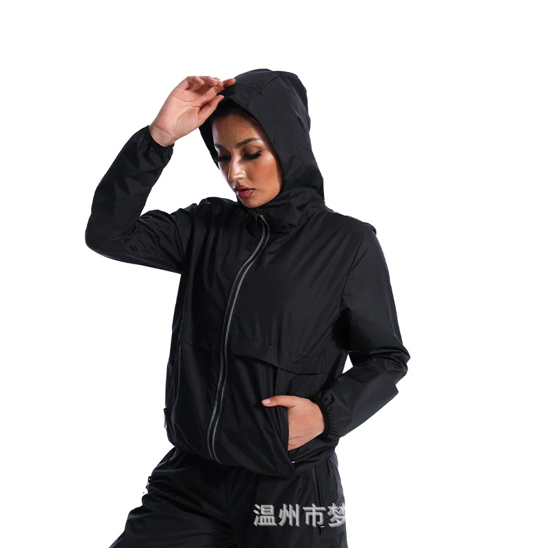 2022 Best Selling Women Shapewear Gym wear Weight Loss Slimming Sports Jacket Fat burning Pants Sauna Suit