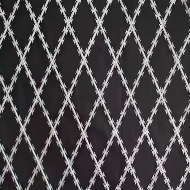 Прямая поставка с завода оцинкованная колючая проволока из нержавеющей стали проволочная сетка