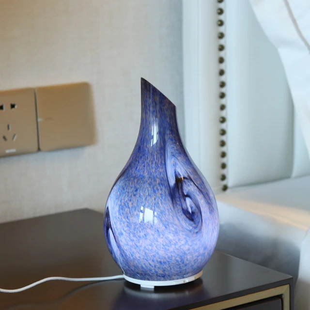 
Ultrasonic diffuser glass vase - shaped essential oil aromatic diffuser 
