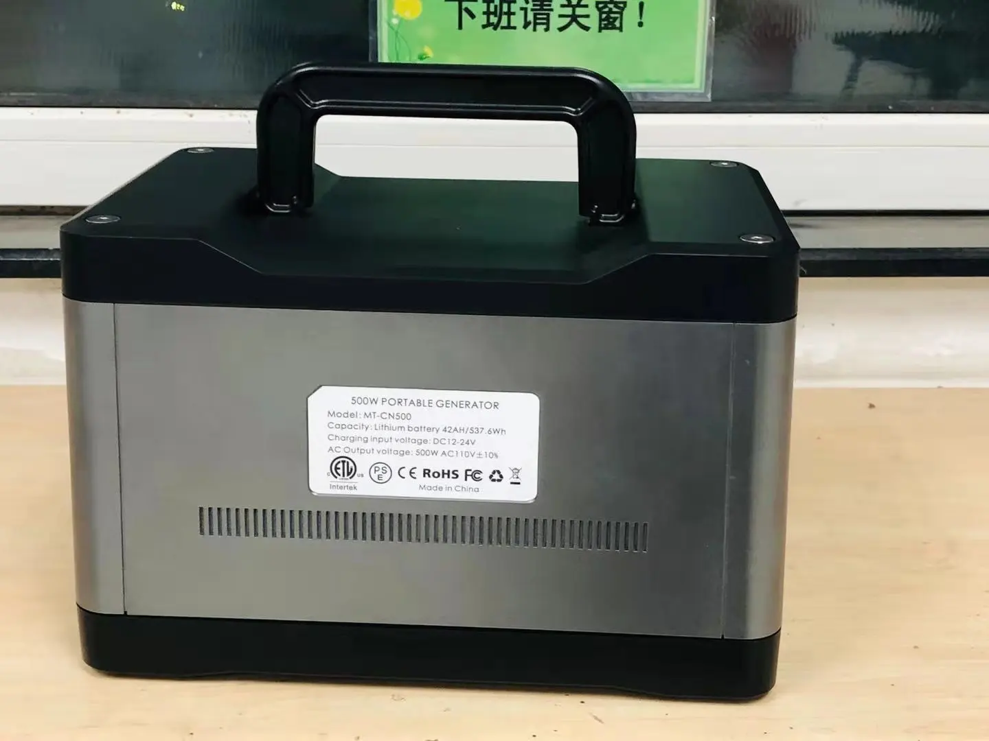 high power emergency energy ac dc 500 watt 540w output portable power solar generator