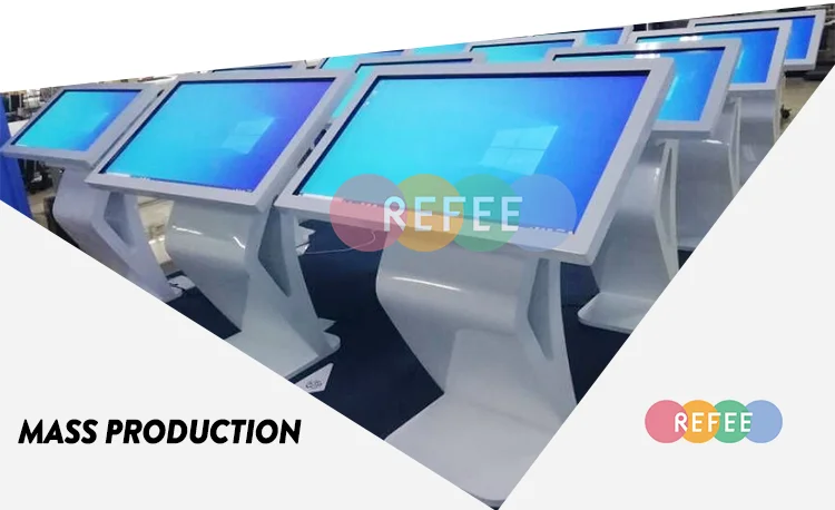  Refee 55 дюймовый комнатный реклама ЖК-экран с сенсорным экраном проверки информации самообслуживания оплаты