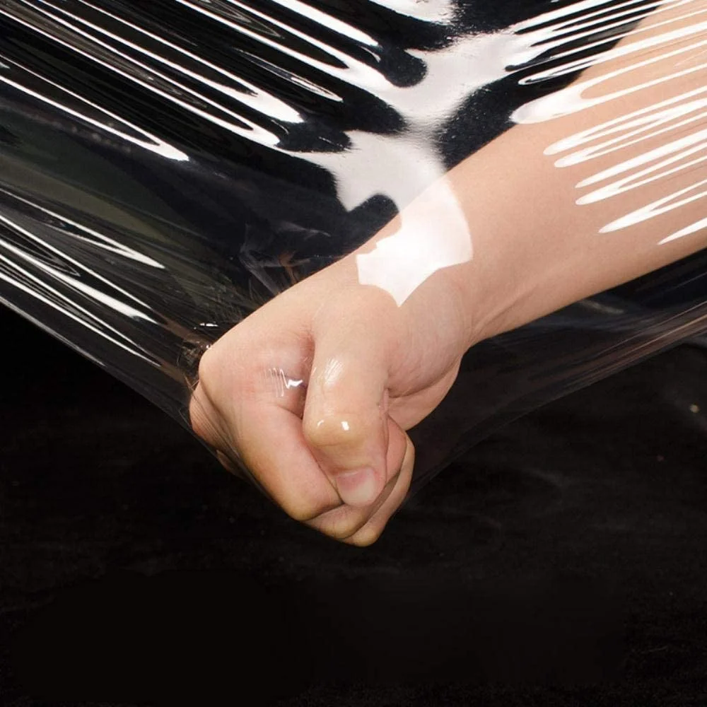 Industrial Strength Shrink Plastic wrap film stretch for unloading platform