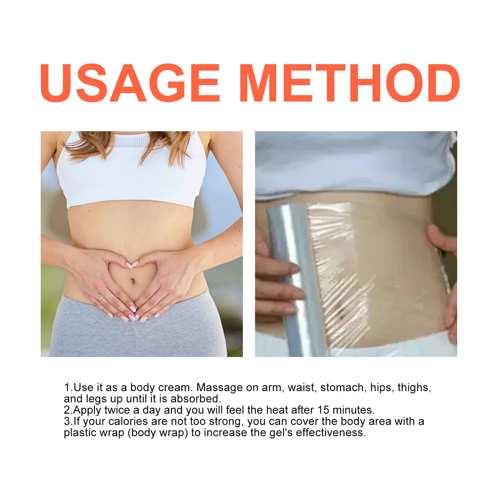 OCEAURA оптовая продажа OEM гель для похудения сжигания жира на животе органический лосьон имбирь крем