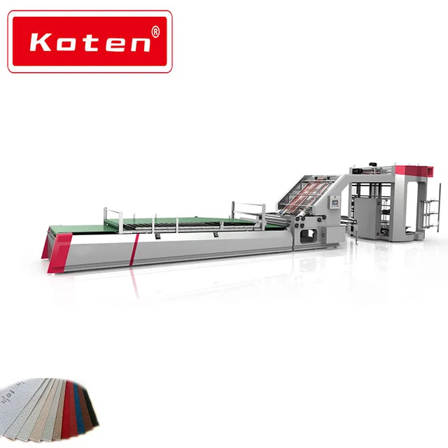 High Speed Fully Automatic Flute Laminating Machine Corrugated Cardboard Ply Laminate Machine