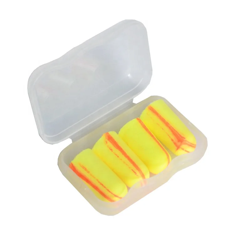 WEJUMP 36dB PU Colorful Slow Rebounded Soundproof Ear Plugs Ear Protector Individually Wrapped Earplugs