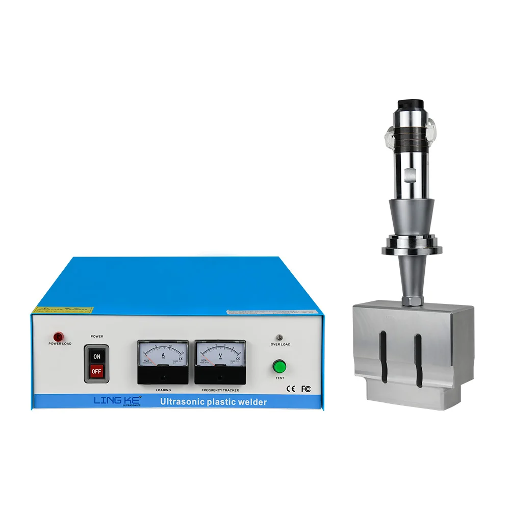 LINGKE 15kHz 2600W plastic car light welding ABS PMMA welding ultrasonic generator system