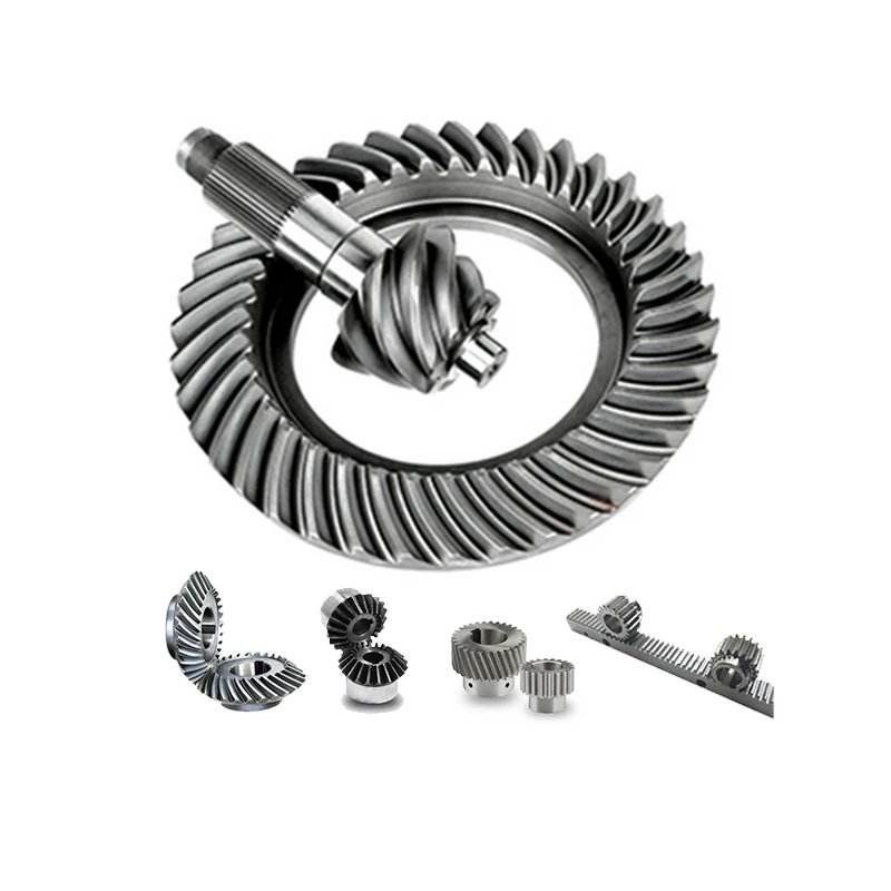 Forging Gear Pinion Stainless Steel Metal Screw Plastic Worm Right Angle Spur miter Helical Straight Spiral Bevel Gears