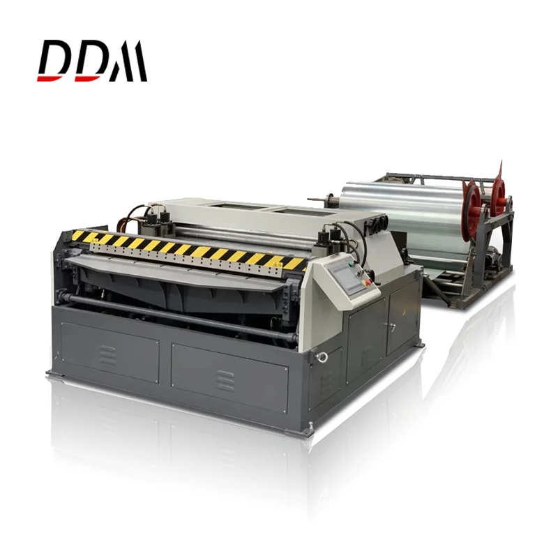 DDM Air square pipe production line 3 duct making machine