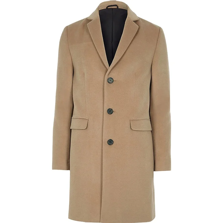 China supplier Wholesale best selling Long Sleeves Mens Coats Solid color  Coats