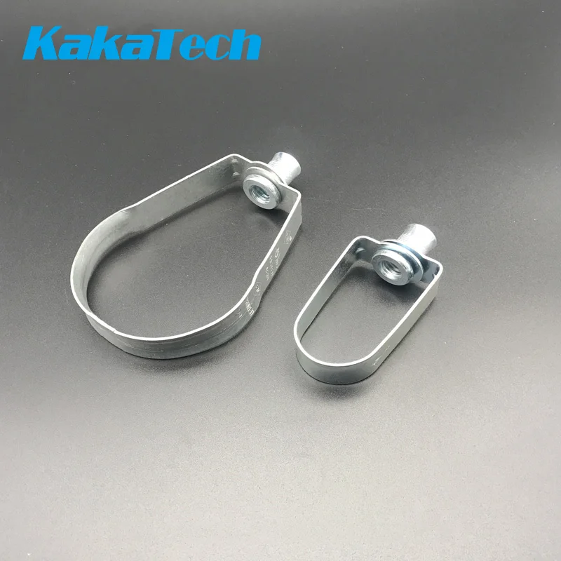 Electro Galvanized EG ZP Steel Pipe Fitting Sprinkler Swivel Loop Hanger for 3/8 threaded rod