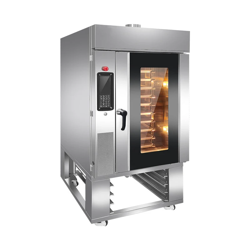 10 Trays Gas Vertical Rotary Oven