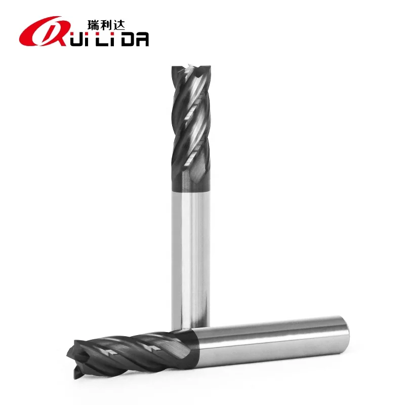 RLD HRC50 solid carbide square end mill cutters fresas cnc milling cutter for milling Cast Iron