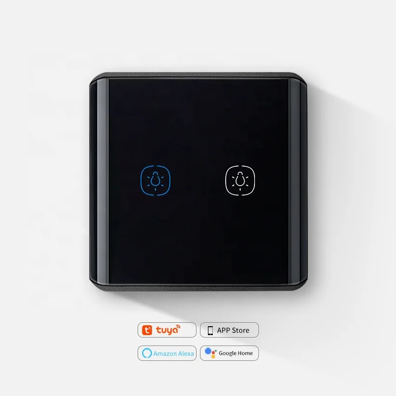 New battery usage statistics switch tuya smart switch smart home product Wall light controller remote control