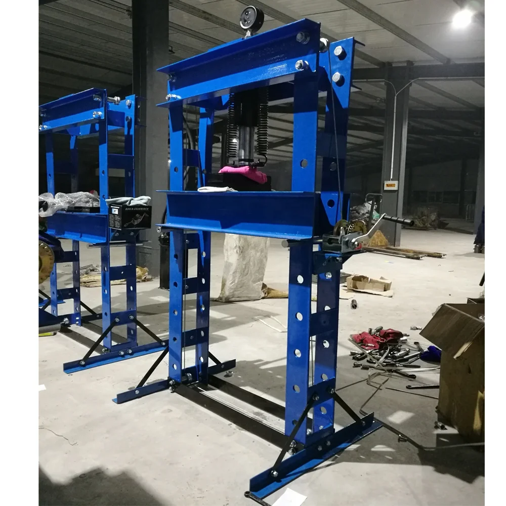 shop press 10ton 12ton 20ton 40ton 50 ton Hydraulic air Shop Press With Gauge