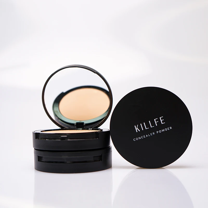 High Quality Private Label Long Wearing Oil Free Matte Pressed Powder Makeup Full Coverage Compact Powder