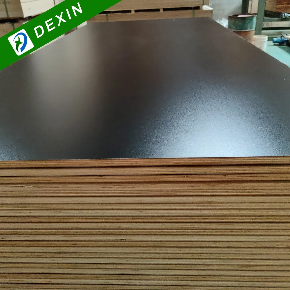 Dexin Wood 1220x2440mm Melamine MDF Faced Plywood with Cheap Price