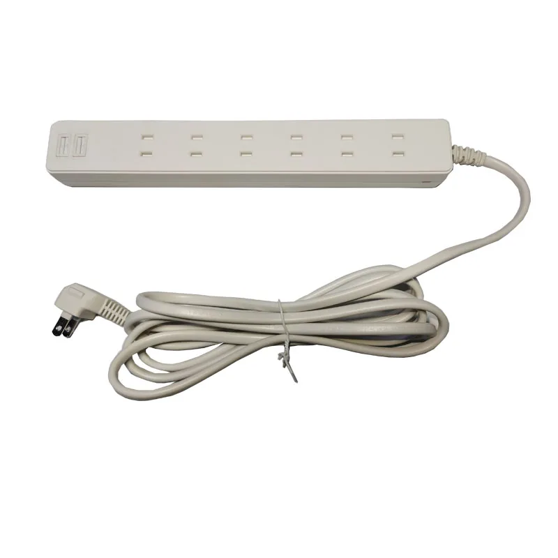 
CE PSE Japan Type Extension Socket Japanese Extension Socket Power Strips USB Socket With 4 6 8 Outlets And 3 USB Charging Ports 
