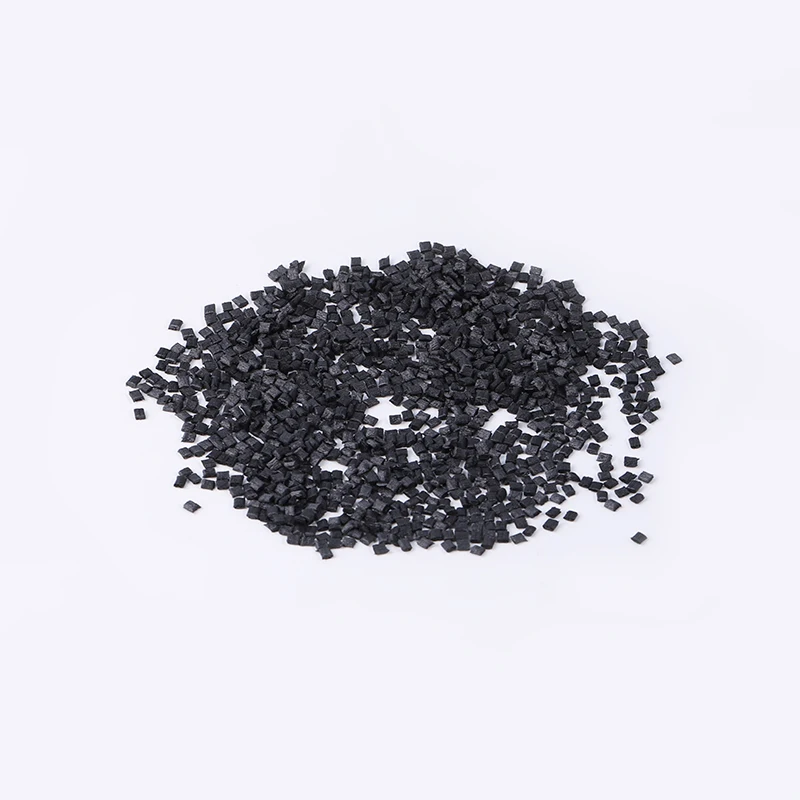 PPS G40 High Temperature Resistance Wear Resistance PPS Black Color Plastic Pellet For Microwave Oven