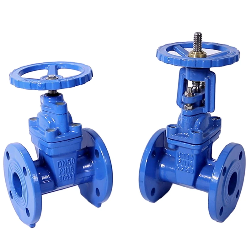 Complete Specifications Pn10 Pn16 Z45X Bs5163 Soft Seal Flange Ductile Iron Gate Valve