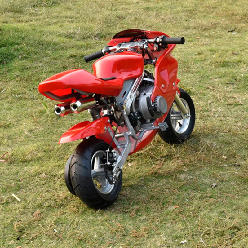 Супер 49cc газовый мини Кроссовый спортивный карманный велосипед для