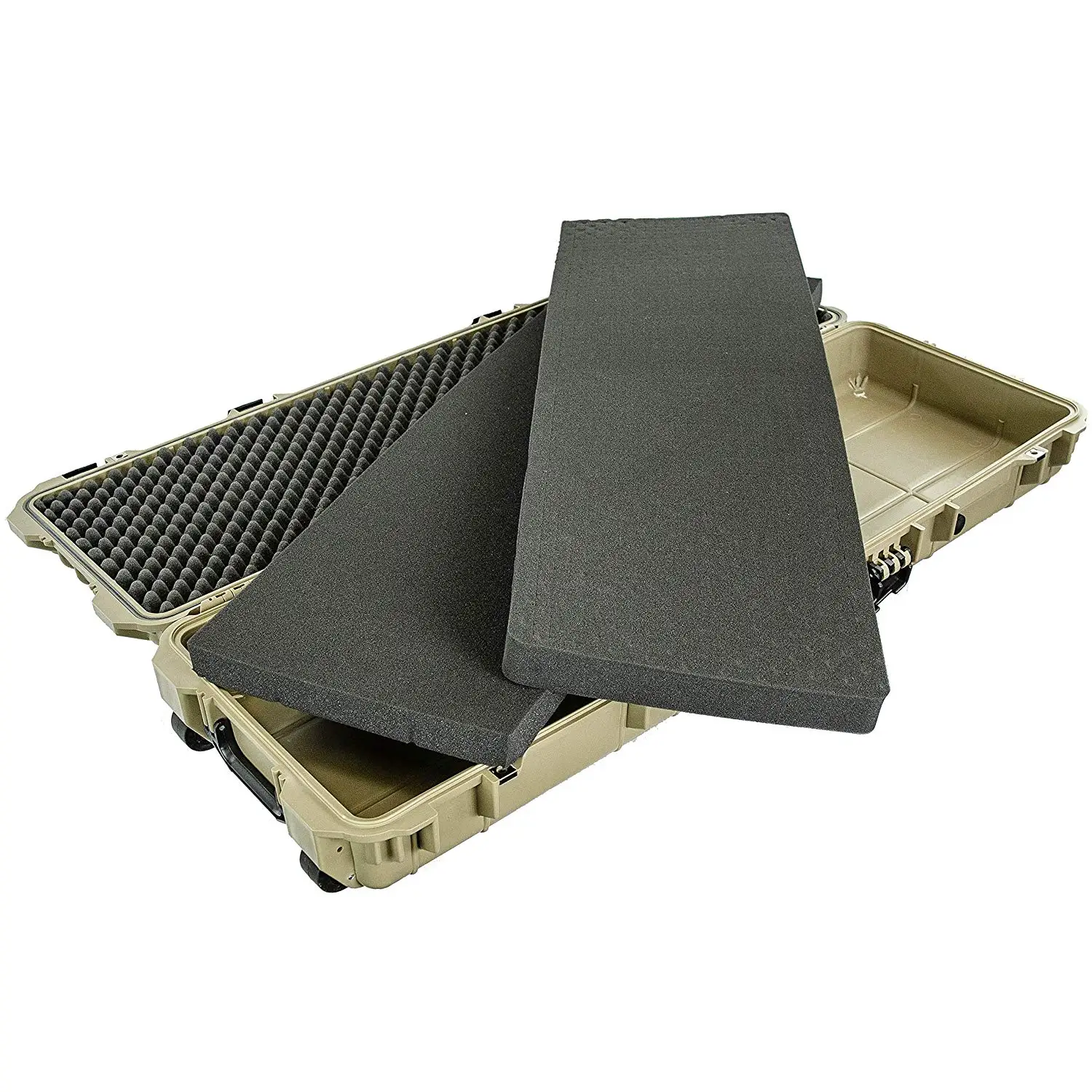 Plastic Hard Protective Gun Cases Hard Case With Wheels