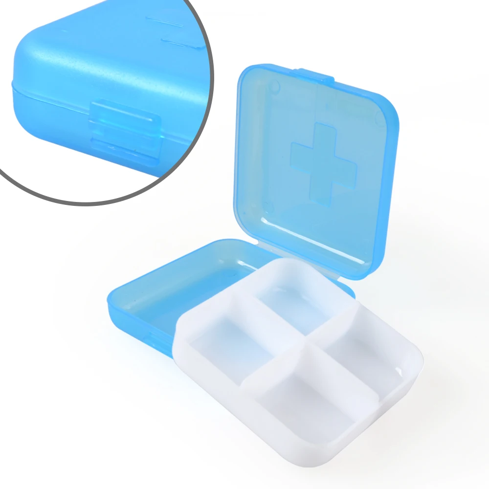 Plastic 7 Day Travel Pocket Pill Box