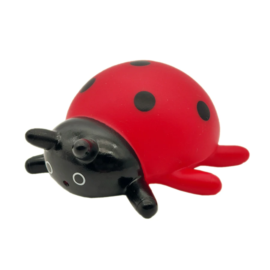 Вставка в виде животных милая жука божья коровка детские игрушки Забавный дизайн игры игрушки-шприц