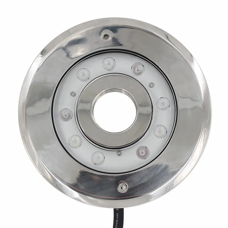 DMX Control Dry Deck Jet Nozzle color changing 36w led fountain light