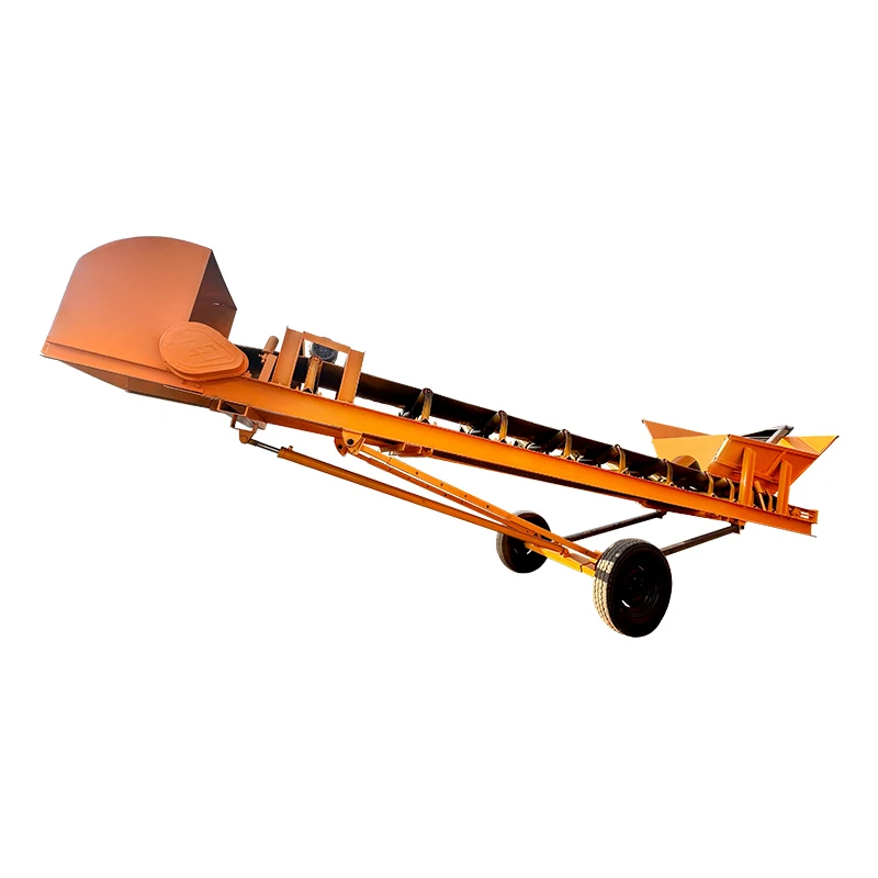 Customize Motorized Flat Straight Pvc Belt Conveyor Folding Industrial Inclined Belt Conveyor